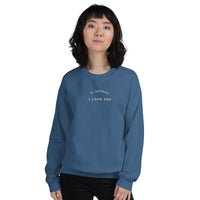 Sweatshirt unisexe - ps tendresse i love you