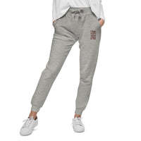 Unisex fleece sweatpants - Club des ptits vins rouges de soif