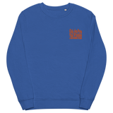 Sweatshirt unisexe matériel éco-friendly - Club des ptits vins oranges d'importations privées