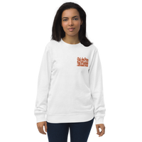 Sweatshirt unisexe matériel éco-friendly - Club des ptits vins oranges d'importations privées