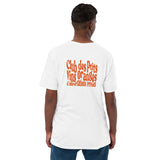 T-shirt unisexe premium éco-friendly - imprimé orange - Club des ptits vins oranges d'importations privées