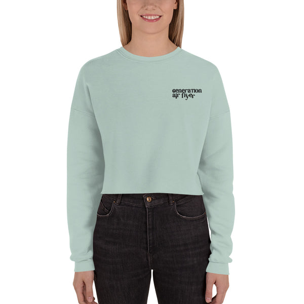 Crop Sweatshirt - generation airfryer